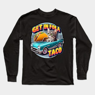 Taco Cat Cruising Long Sleeve T-Shirt